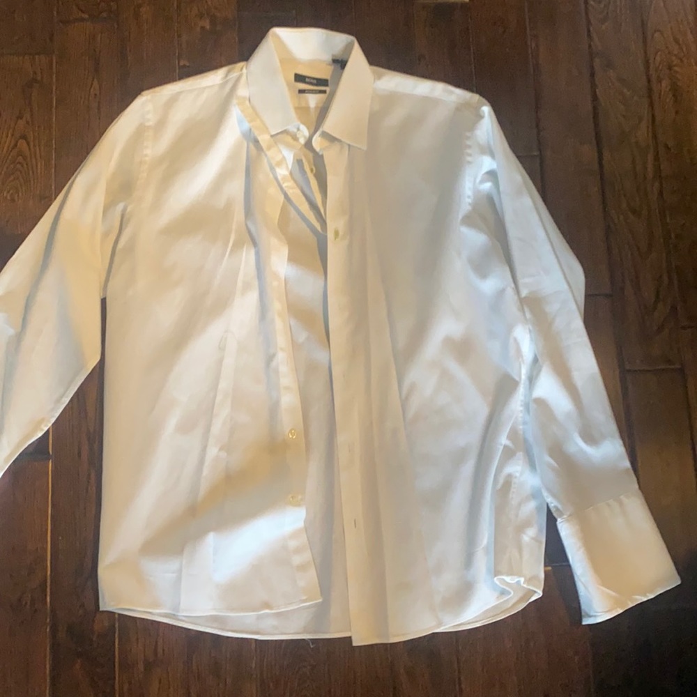 Hugo Boss tux shirt